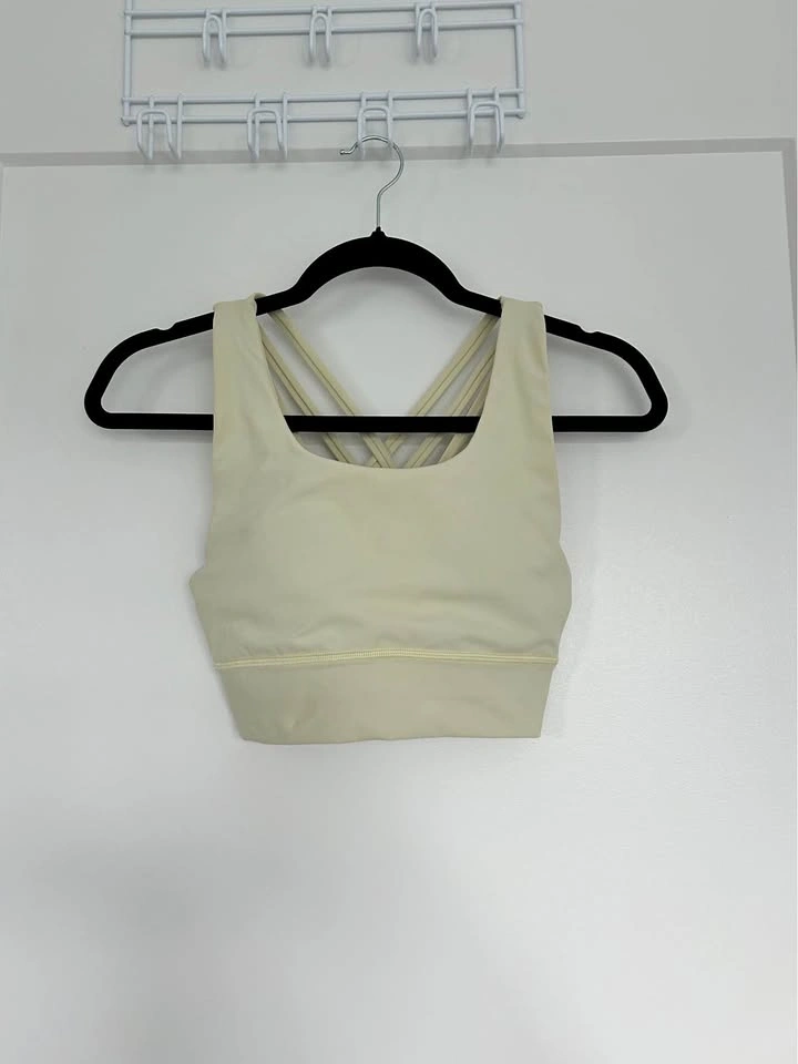 Aritzia TNA - Yellow Sports Bra (XS)