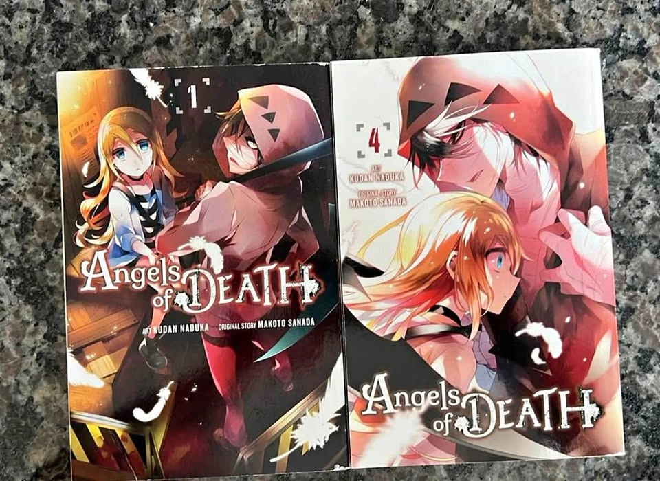 Angels of Death Manga Vol. 1 & 4 | Excellent Condition