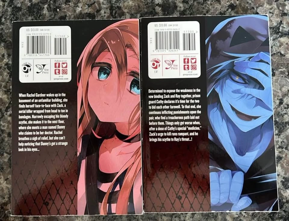 Angels of Death Manga Vol. 1 & 4 | Excellent Condition - photo 2
