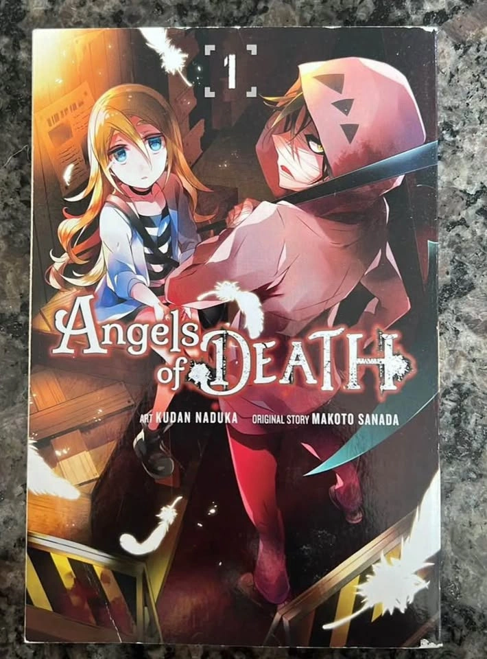 Angels of Death Manga Vol. 1 & 4 | Excellent Condition - photo 3