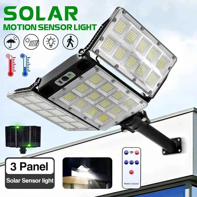 560 LED Bright Outdoor Solar Street Lamp Motion Sensor