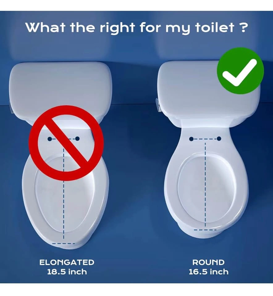 NEW Clirass Round Bidet Toilet Seat | Self-Cleaning | Soft Close - photo 4