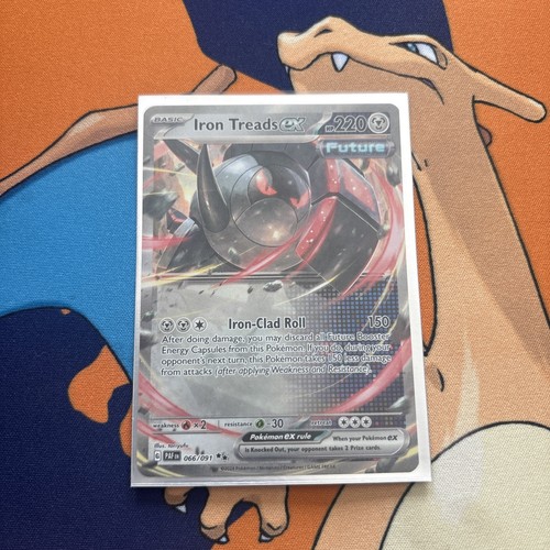 Iron Treads EX 66/91 Paldean Fates Double Rare NM Pokemon TCG - photo 3