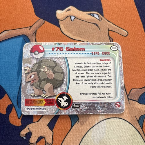 Topps Series 1: Sparkle Chrome Golem #76 Damaged - photo 2