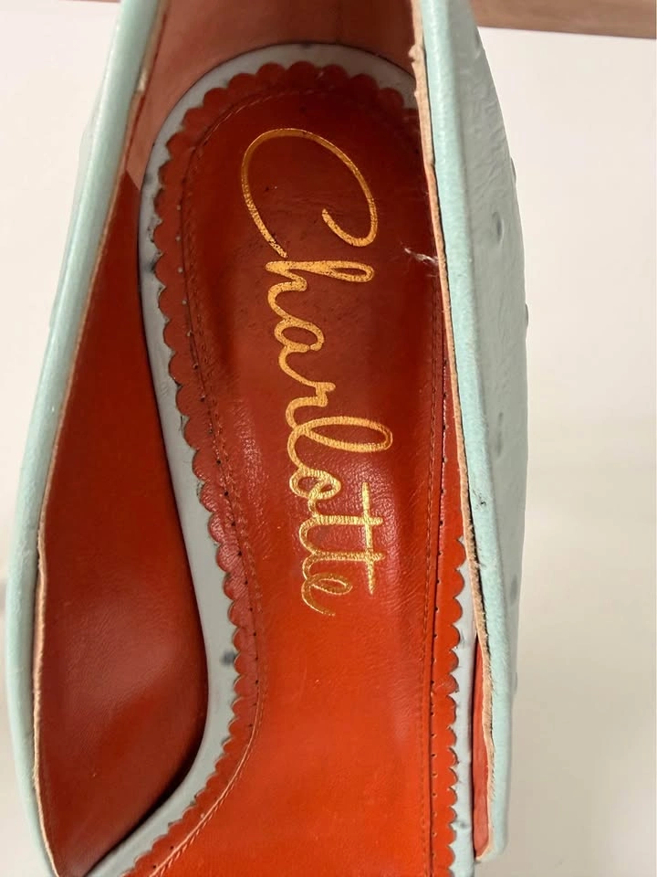 Charlotte Olympia “Christine” Heels | Sky Blue | EU 39 - photo 4