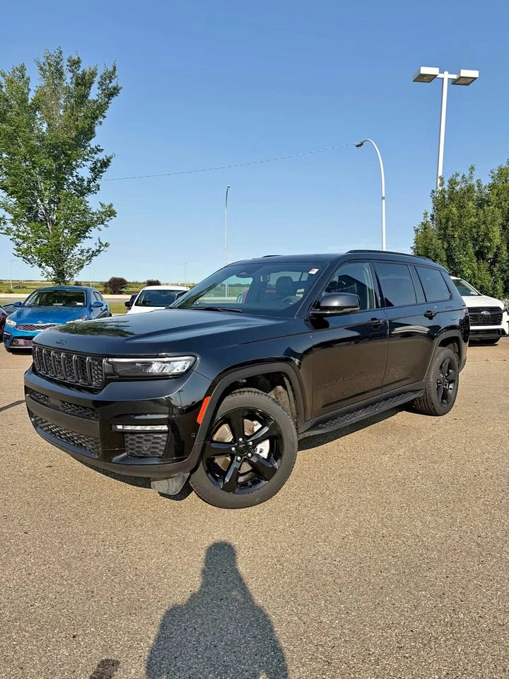 2024 Jeep GRAND CHEROKEE L LIMITED BLACK 4WD