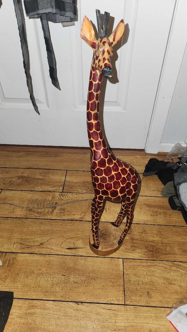 Hand Carved Giraffe
