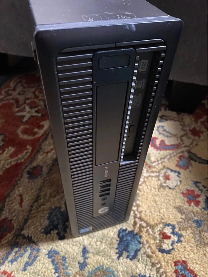 HP Pro Desk 600 SFF PC w/Keyboard, Mouse and Power Cable - photo 2