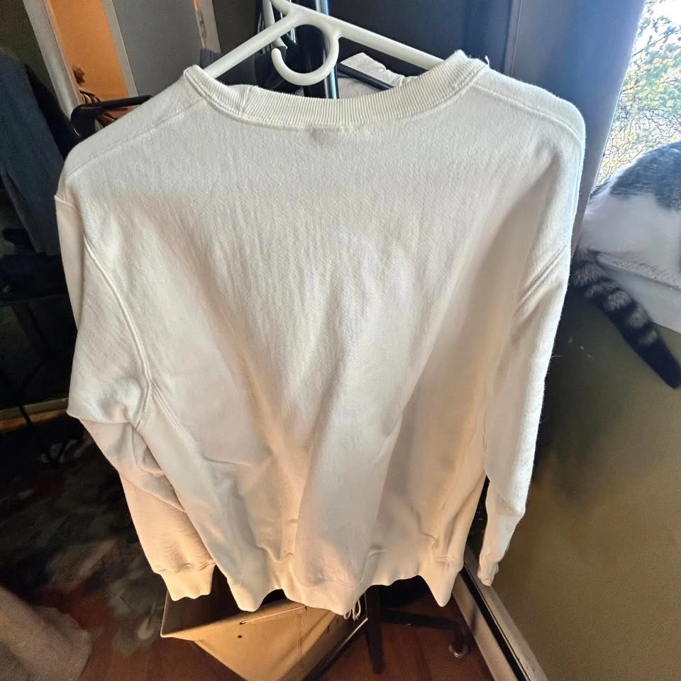 Champion Reverse Weave Medium White Sweatshirt - photo 4