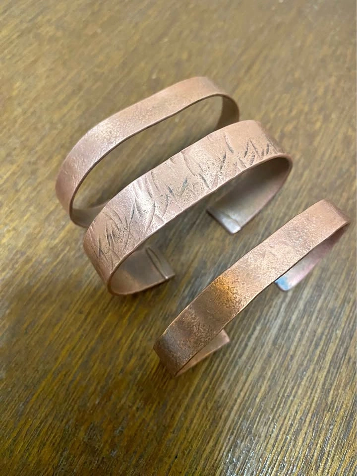 Handmade Solid Copper Bracelets