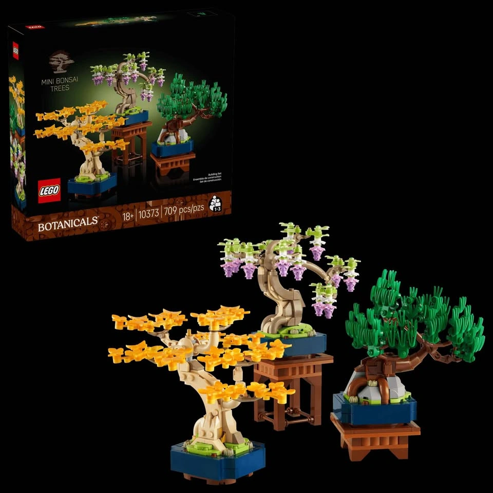 LEGO Mini Bonsai Trees 10373 Botanicals Brand new - photo 2