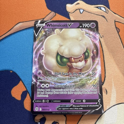 Whimsicott V 064/172 Swsh09: Brilliant Stars Holo NM