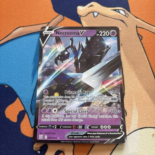 Necrozma V 063/163 Swsh05: Battle Styles Holo NM