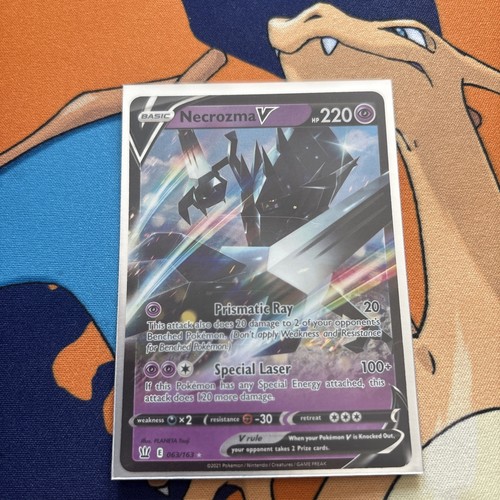 Necrozma V 063/163 Swsh05: Battle Styles Holo NM - photo 3