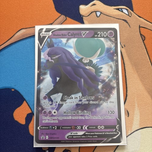 Shadow Rider Calyrex V SWSH131 Sword & Shield Promo NM - photo 3
