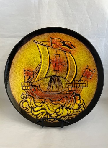 POOLE POTTERY Large "Agean" Charger, England