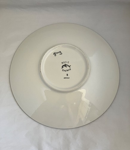 POOLE POTTERY Large "Agean" Charger, England - photo 5