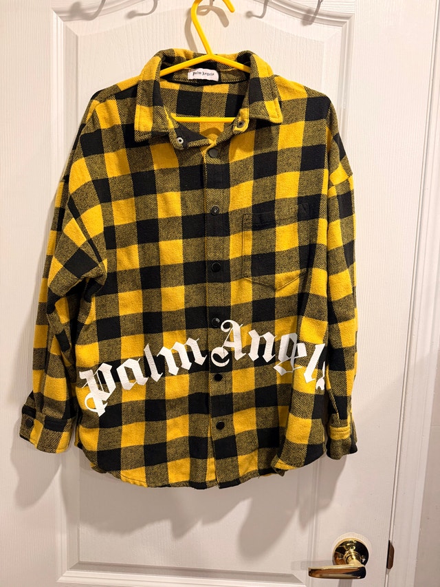 Palm Angels Checked Flannel Shirt