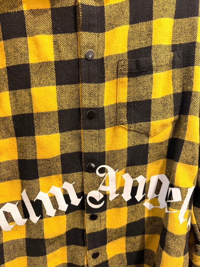 Palm Angels Checked Flannel Shirt - photo 2