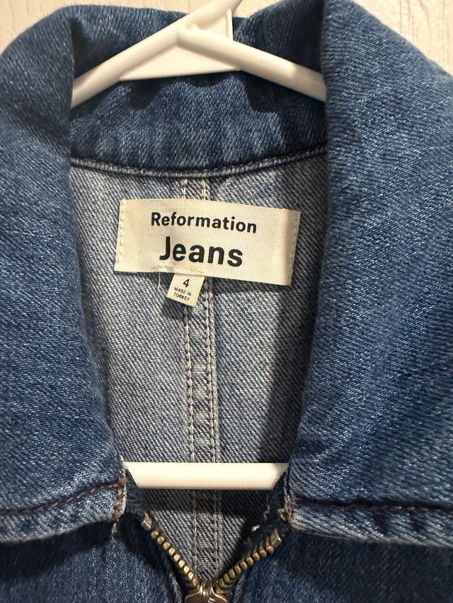 Reformation Jeans Jumpsuit - photo 2