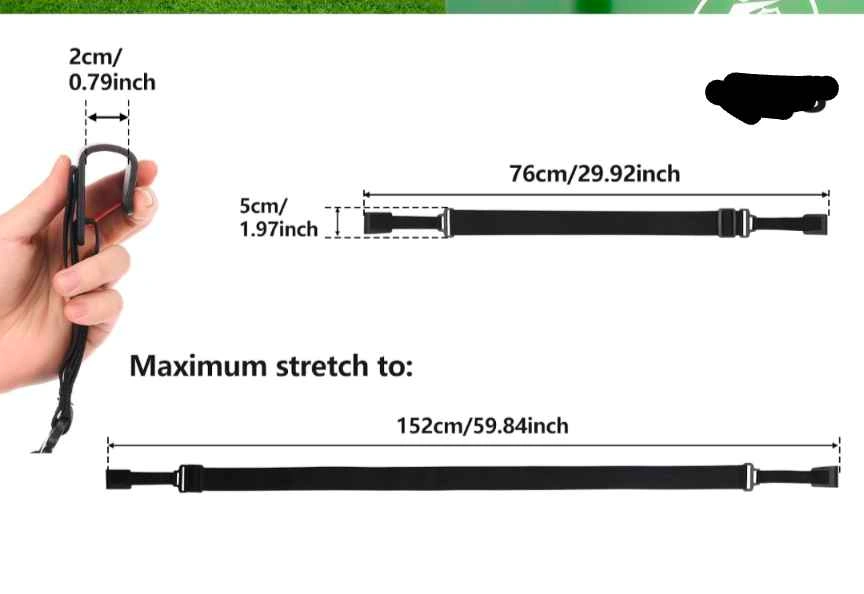 U shaped hook with elastic strap