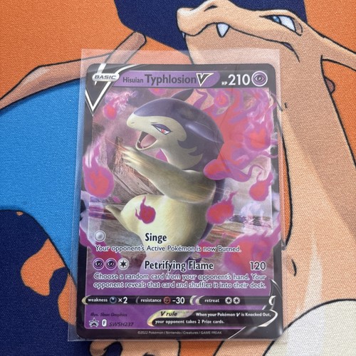 Hisuian Typhlosion V SWSH237 Sword & Shield Promo NM - photo 3