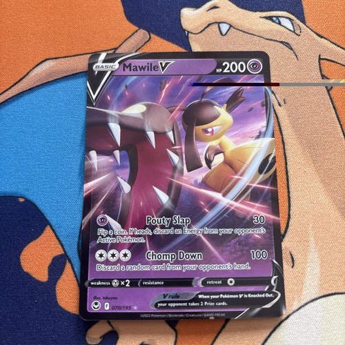 Mawile V 070/195 Swsh12: Sword & Shield - Silver Tempest Holo NM