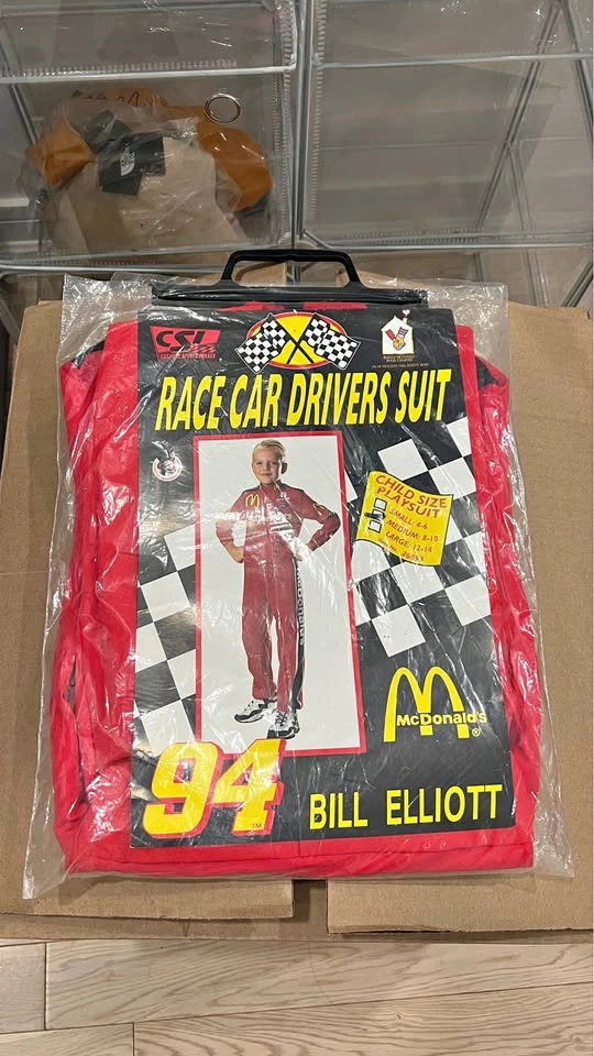 Vintage 1997 Bill Elliot McDonald’s Race Car Drivers Suit