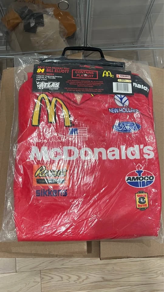 Vintage 1997 Bill Elliot McDonald’s Race Car Drivers Suit - photo 2