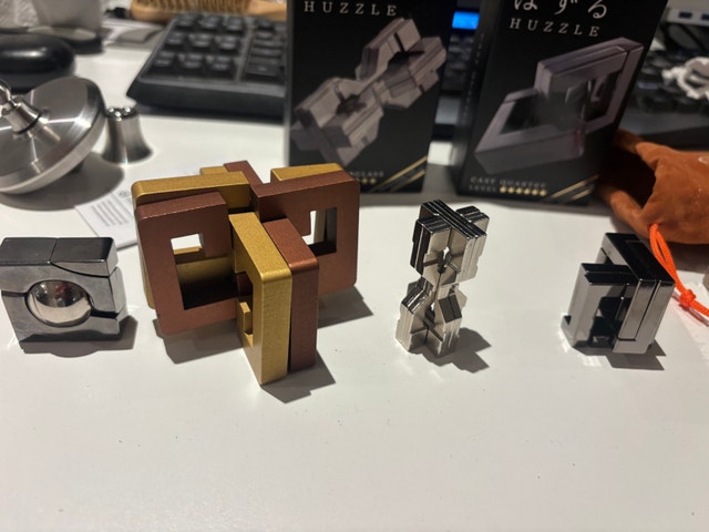 Collection of mechanical puzzles / brain teasers - photo 3