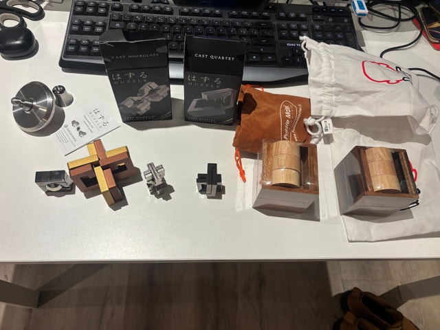 Collection of mechanical puzzles / brain teasers - photo 4