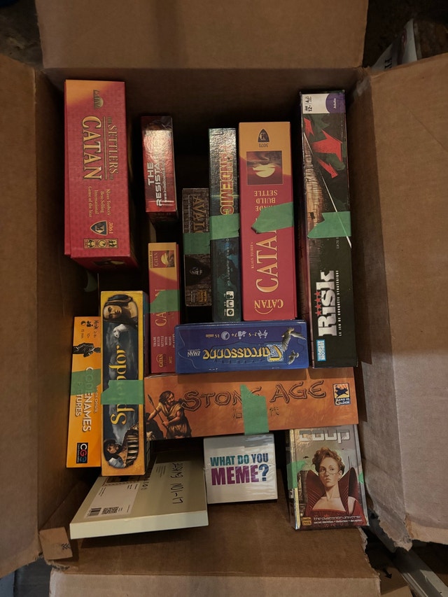 Board Game Collection Bundle – Catan, Stone Age, Pandemic