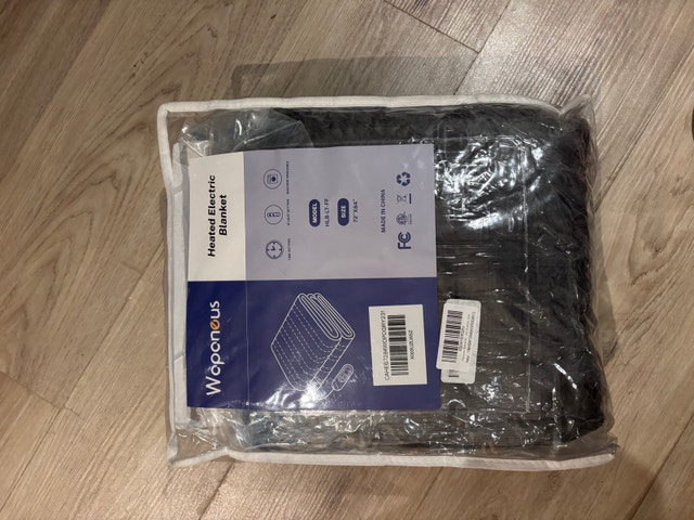 Wapaneus Heated Electric Blanket – Full Size 72” x 84”
