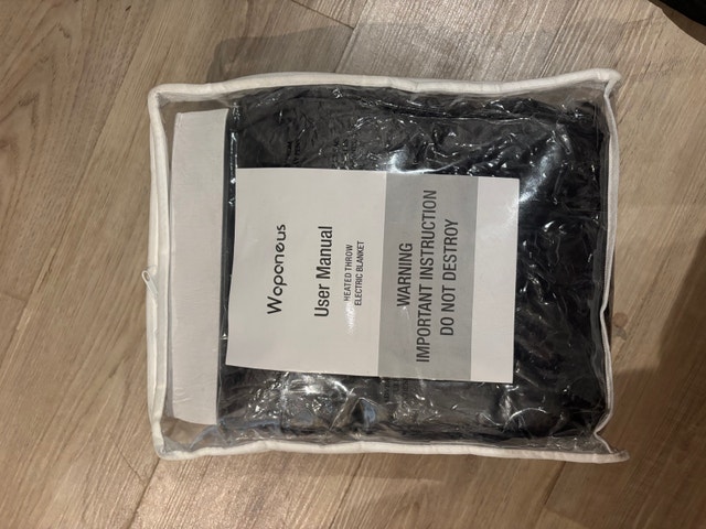 Wapaneus Heated Electric Blanket – Full Size 72” x 84” - photo 2