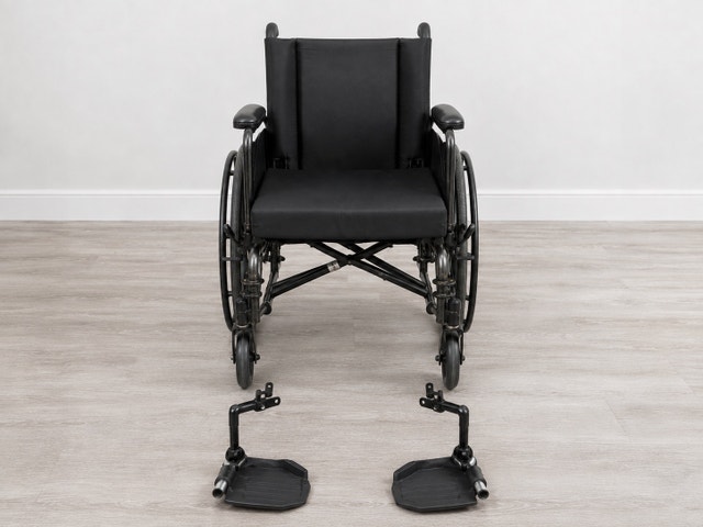 Invacare 9000 XT Folding Manual Wheelchair with Footrests