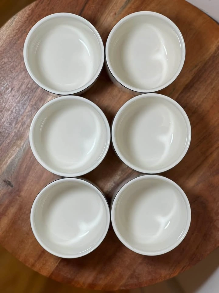 Set of 6 Villeroy & Boch 3.25" Stacking Bowls / Ramekins - photo 3