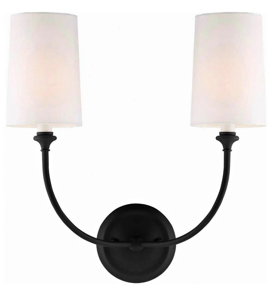 New 2 Light Wall Sconce