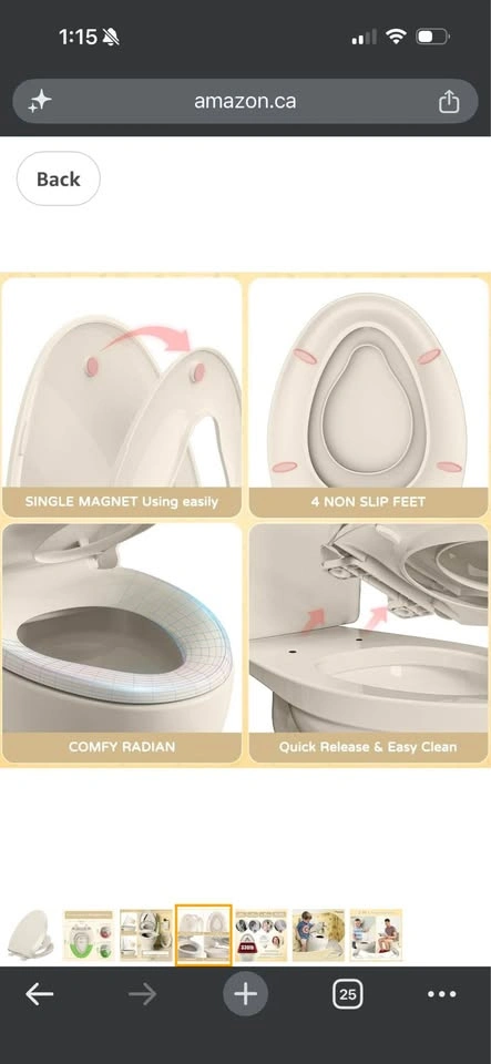 New Potty Training Toilet Seat - photo 4