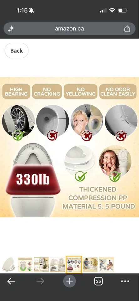 New Potty Training Toilet Seat - photo 5