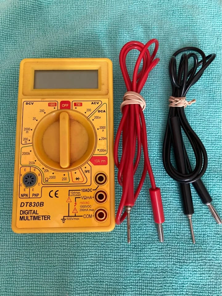 Digital Multimeter DT830B With Test Leads - photo 3