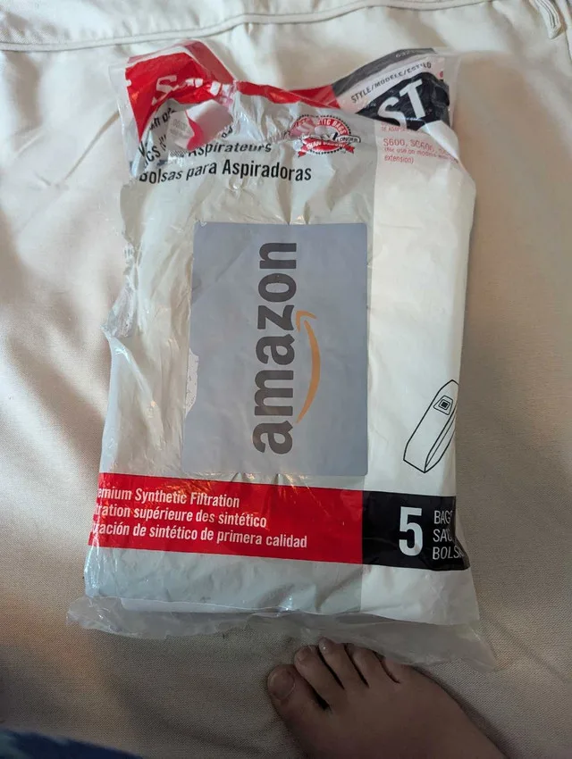Vacuum Bags: Style U / Miele Type ST (5-Pack) thumbnail