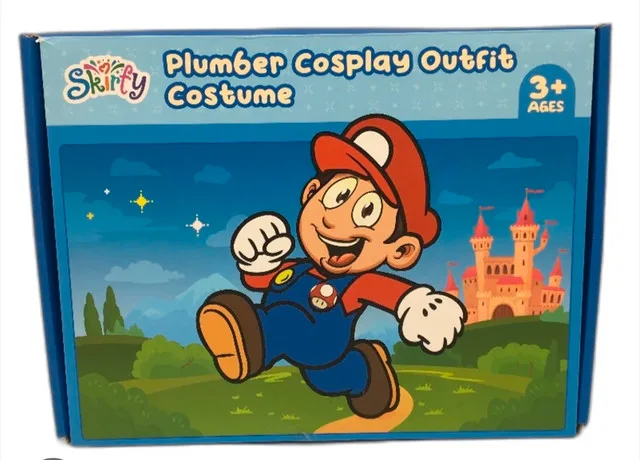 Skirfy Plumber Costume Super Mario thumbnail