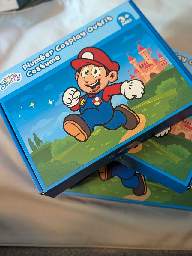 Skirfy Plumber Costume Super Mario - photo 3