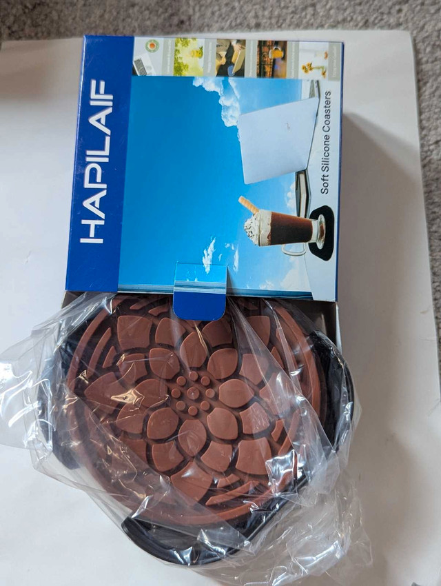 Hapilai Soft Silicone Coasters - photo 3