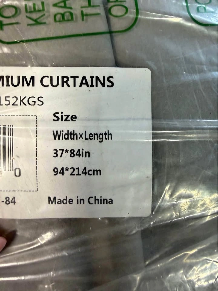 Premium Beige Linen Curtains