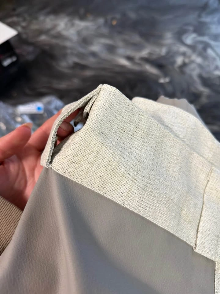 Premium Beige Linen Curtains - photo 3
