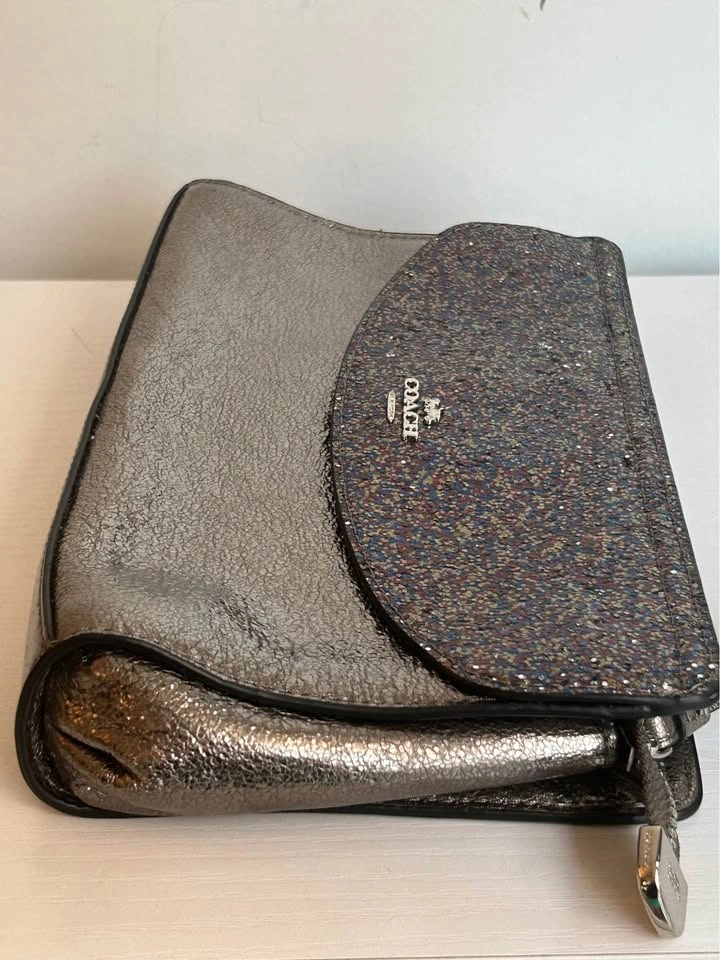 Coach Multicolour Glitter Envelope Wallet Clutch - photo 2