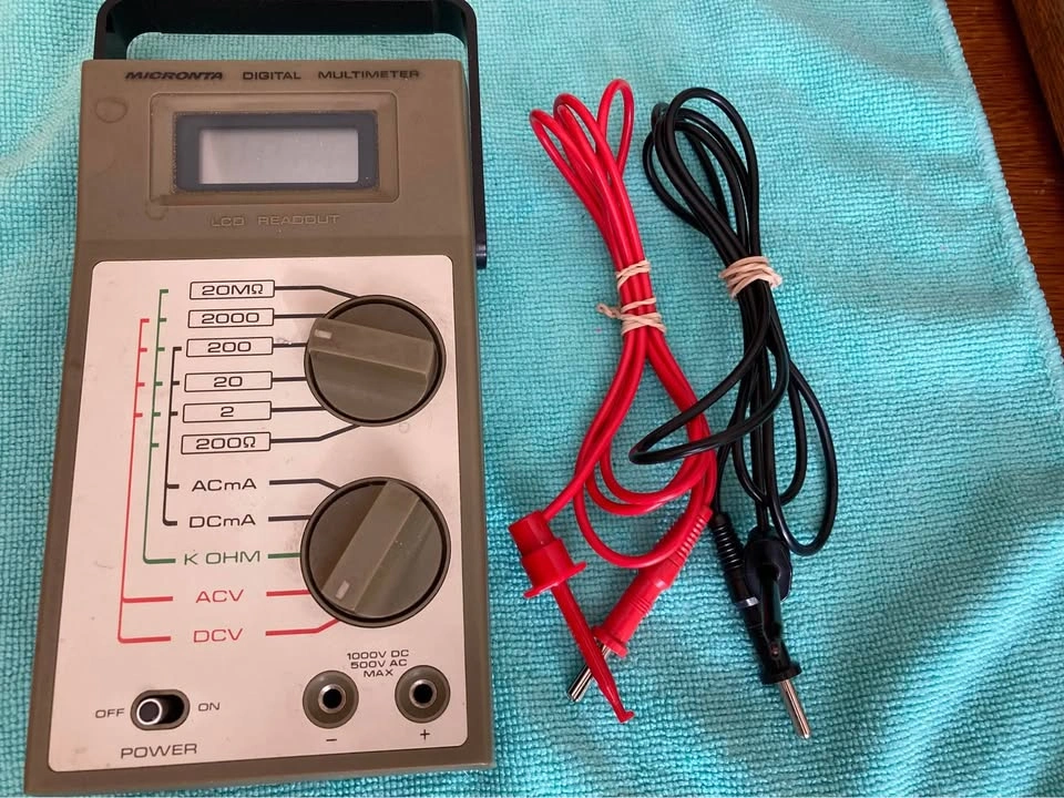 Vintage RadioShack Micronta Digital Multimeter