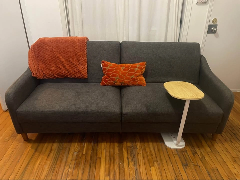 Dark Grey MCM Sleeper Sofa - photo 4