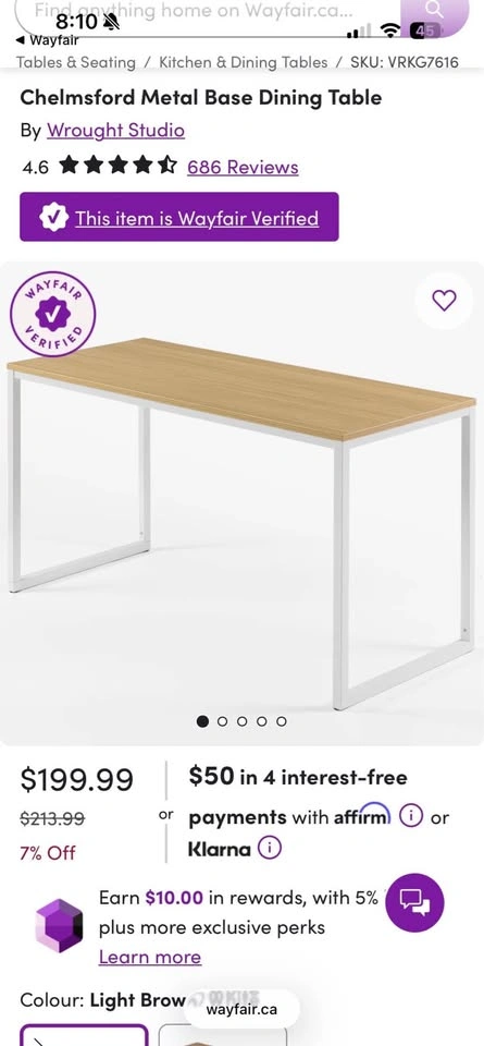 Modern Geometric Dining Table - photo 4